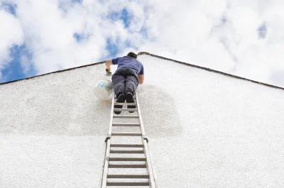Peinture extérieure à Montchanin — façades et ravalement
